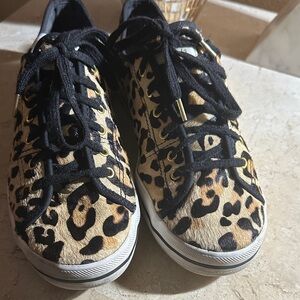 Kate Spade Leopard Print Sneakers